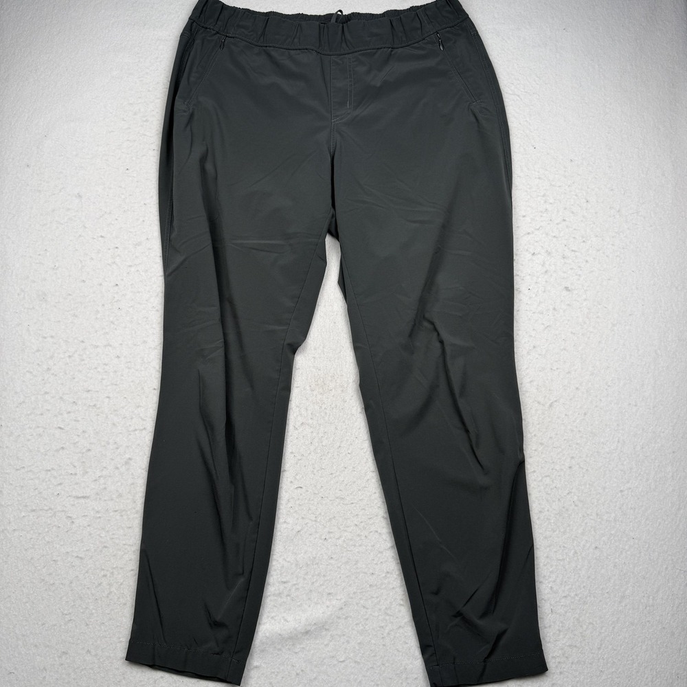 Kuhl Sweat Pants Mens XL Gray Track Hiking Stretch Zip Pocket Elastic Waist